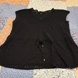 Lane Bryant lace tunic with drawstring